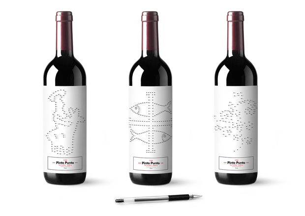 etiquette jeux vino pinto punto