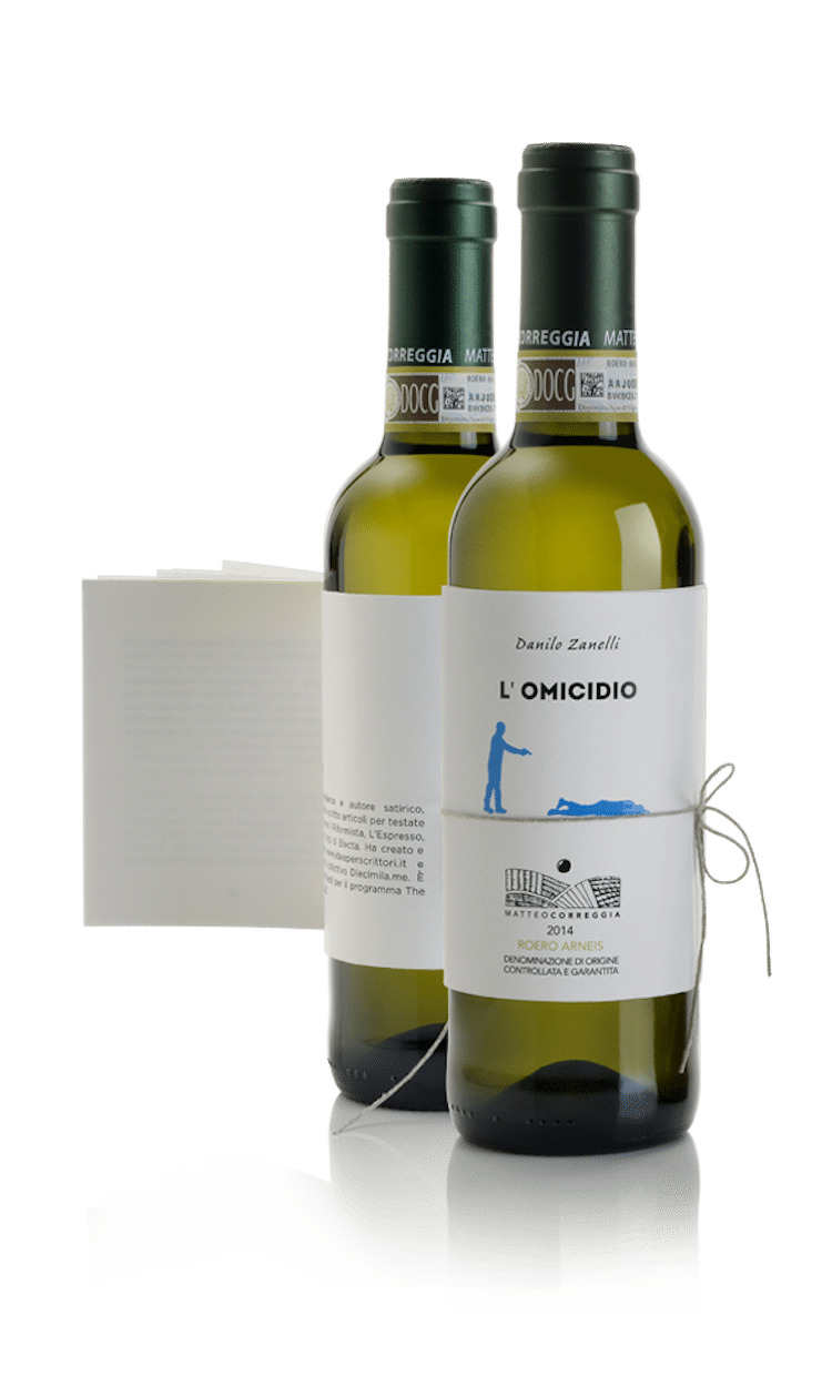 etiquette vin livre matteo correggia
