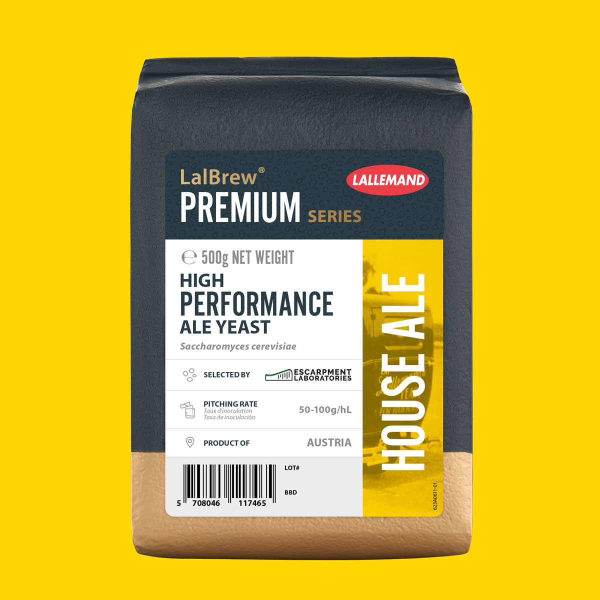 paquet levure biere lalbrew house ale lallemand brewing