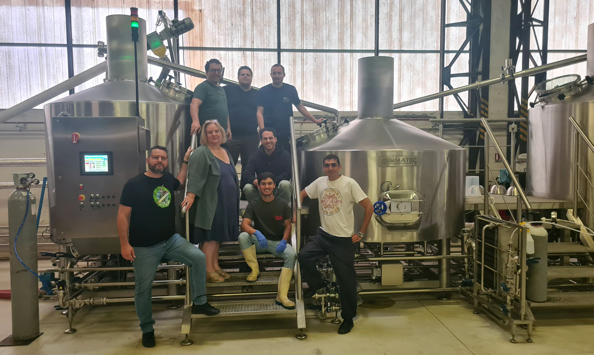 brassage brasserie la tuilerie brassin ipa avec les partenaires btobeer