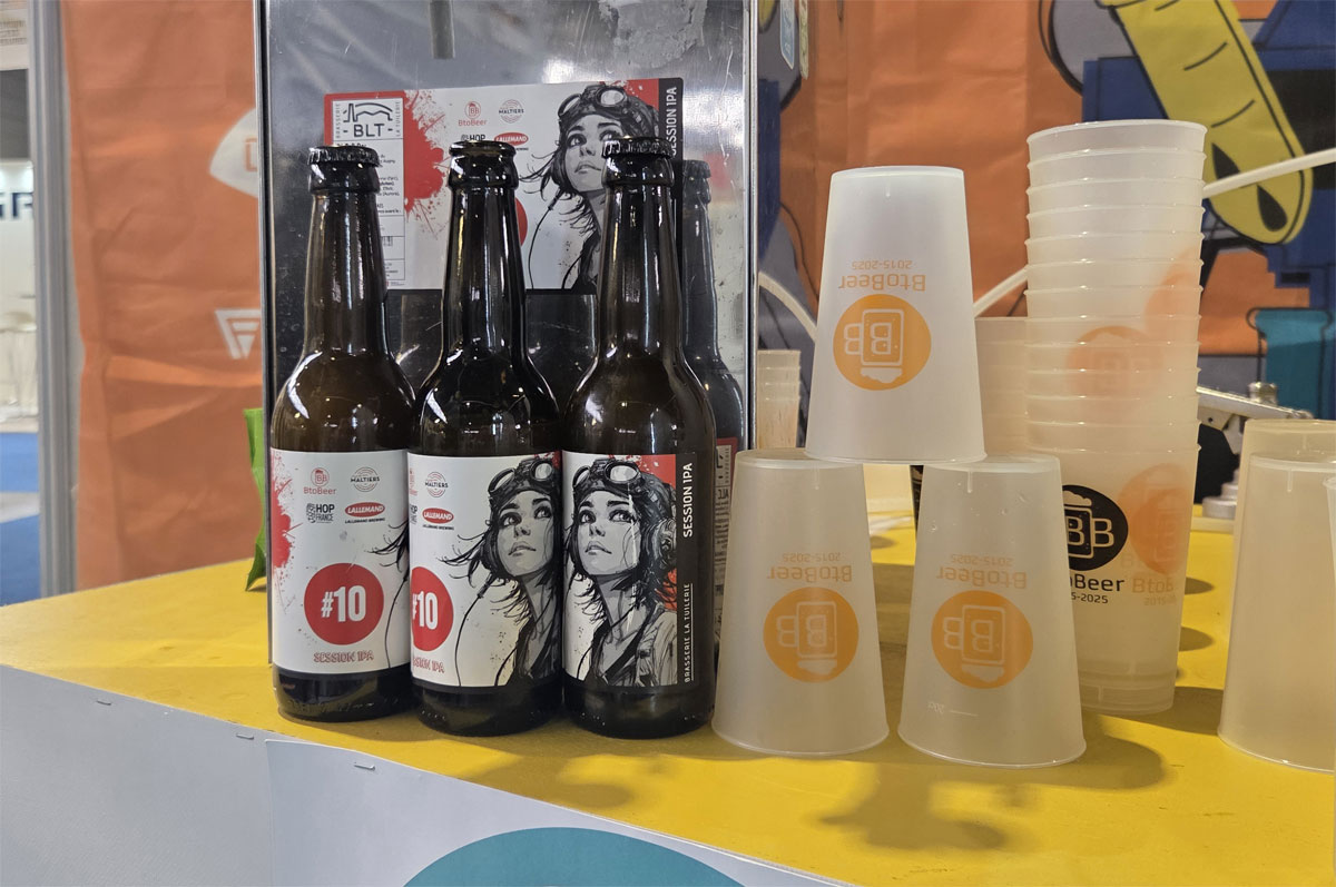 Session IPA collab brasserie La Tuilerie et partenaires BtoBeer