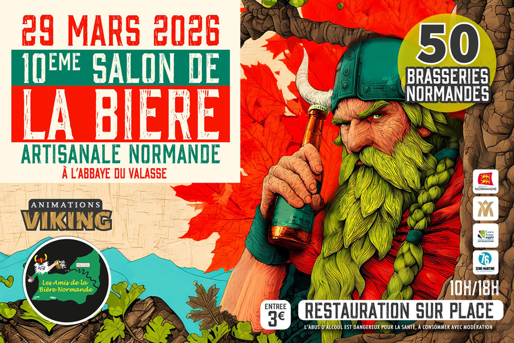 10e salon de la biere artisanale normande 2025 abbaye de valasse
