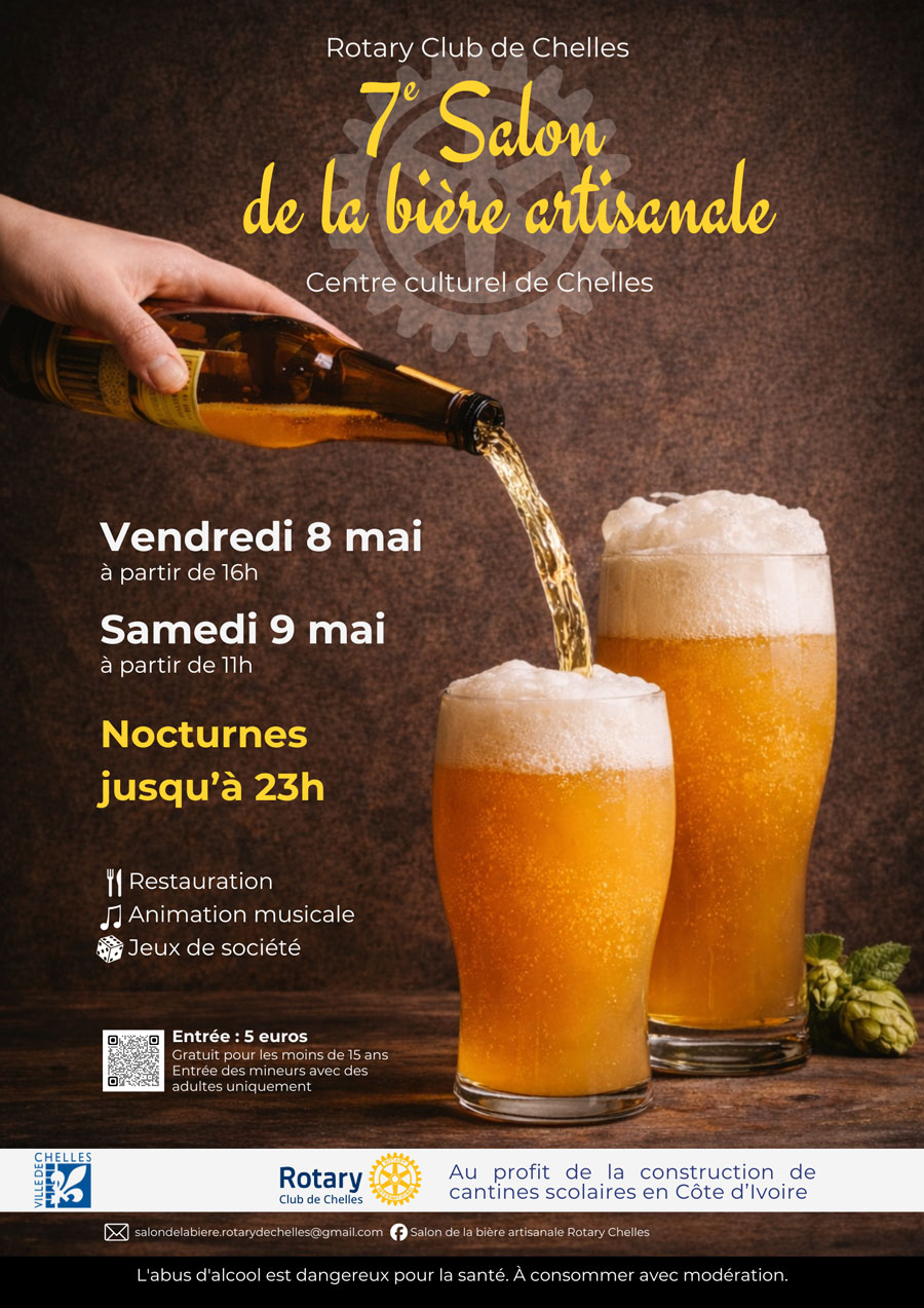 7eme salon de la biere artisanale de chelles 2026