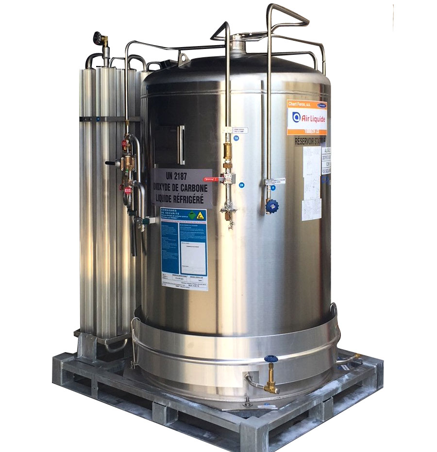 Réservoir REMBO™ 600 -1000 kg Carbonatation Saturation, tirage des Bières