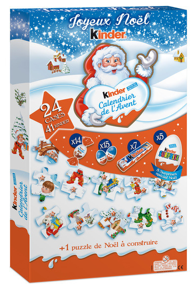 calendrier de l avent kinder