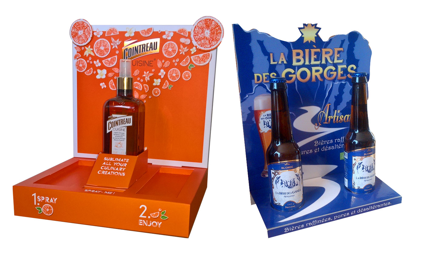 Présentoirs de Comptoir pour la Bière