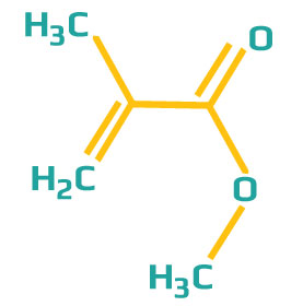 formule methacrylate de methyle colle etiquette