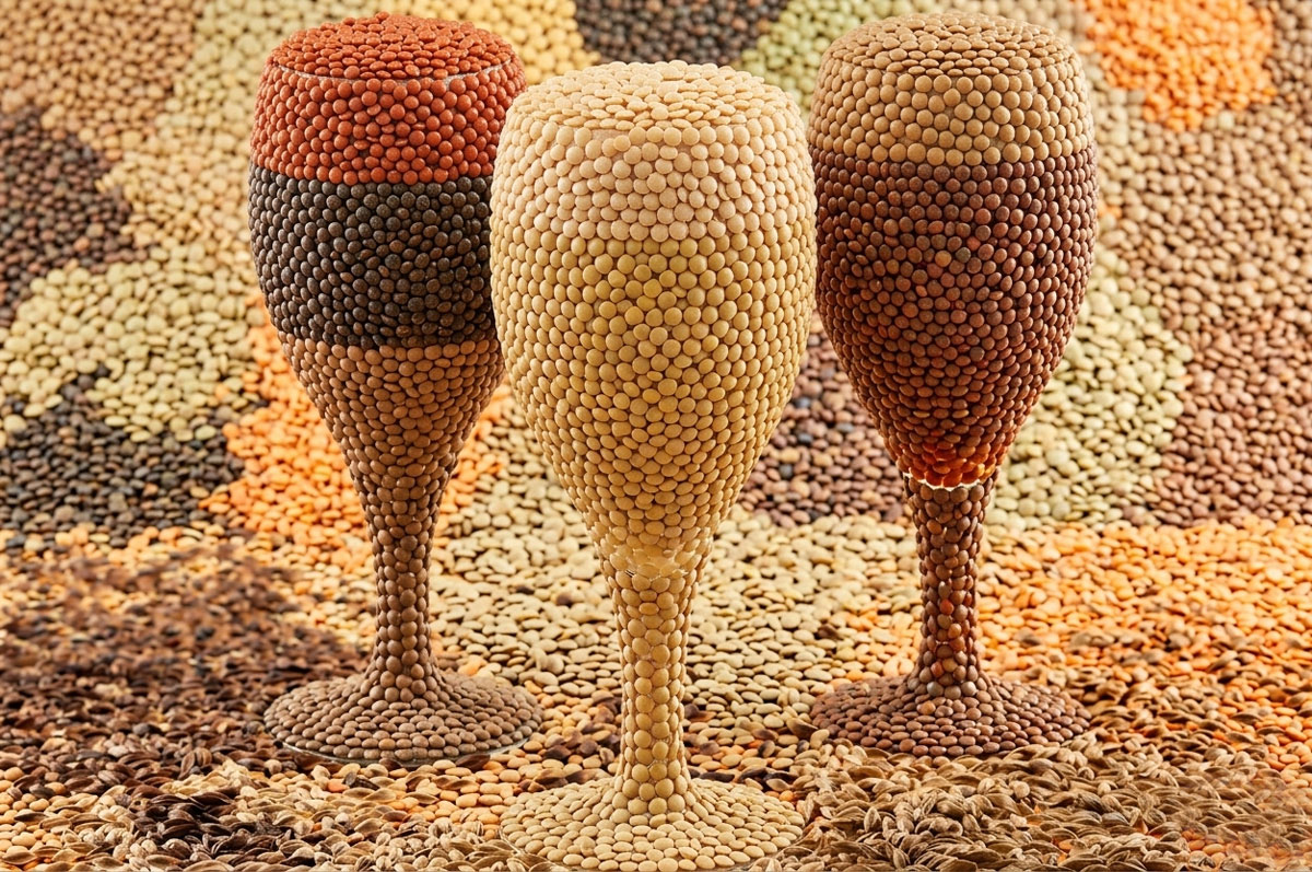 verre biere lentilles
