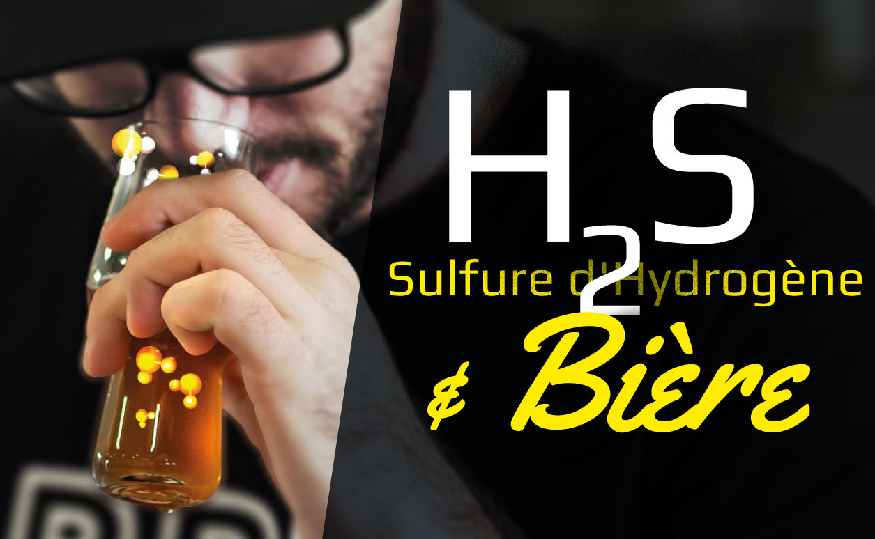 sulfure d'hydrogène H2S dans la bière