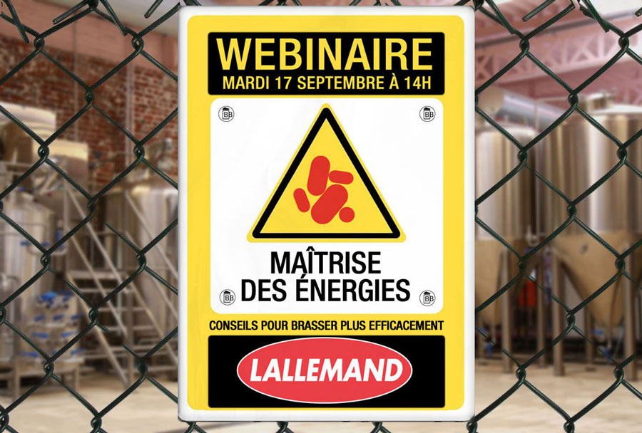 Webinaire Maîtrise des Énergies et Levures en Brasseries
