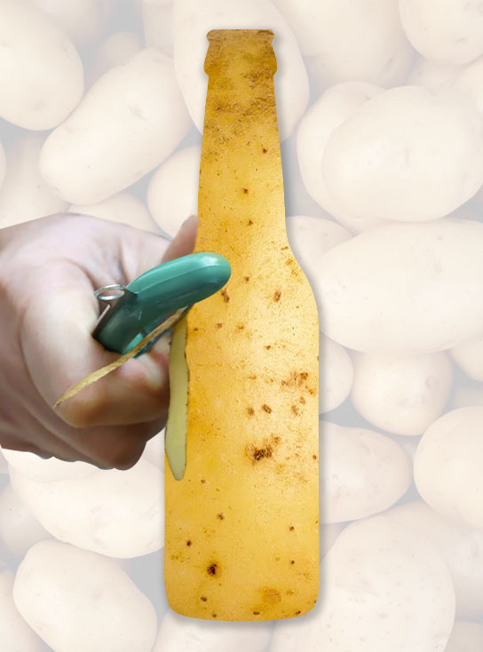 bière à la patate pomme de terre
